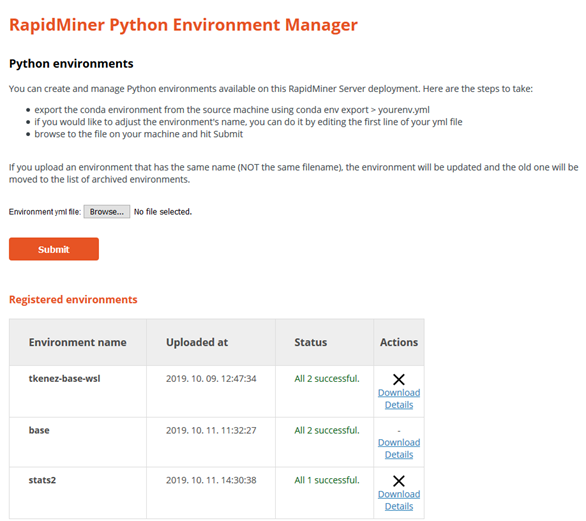 Python Environment Manager